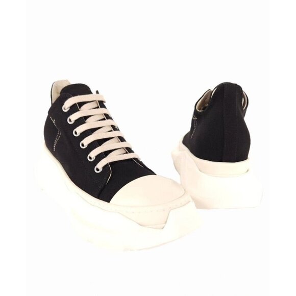 Rick Owens DRKSHDW Pentagram Embroidery Abstract Low Sneaks NEW Size 39 W9 M6 - Picture 10 of 16